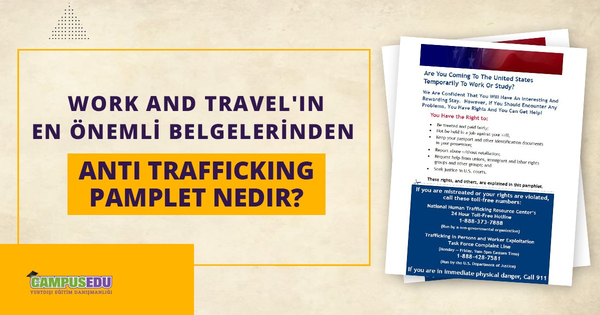 Anti Trafficking Pamphlet Nedir?