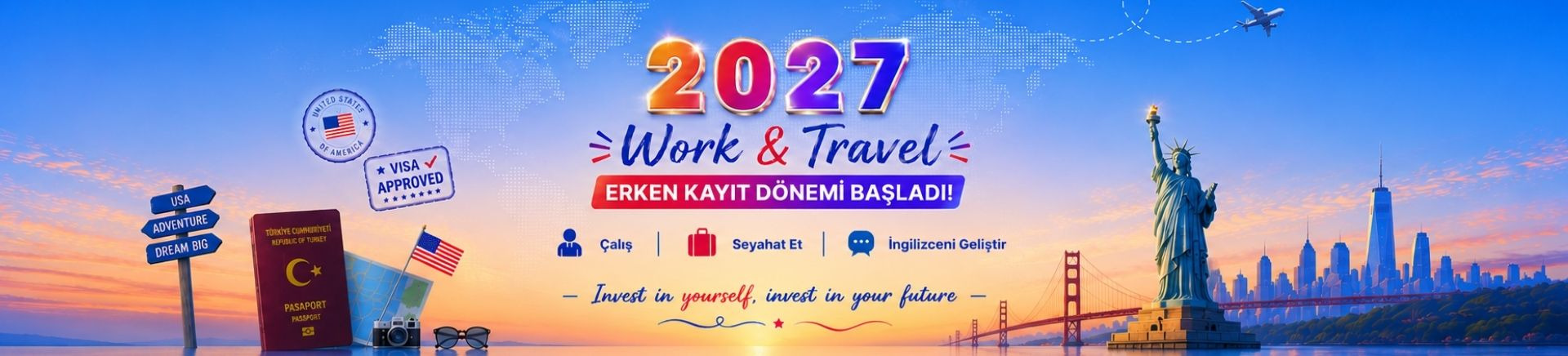 Work and Travel 2027 Kayıtları Başladı! $750'a Varan İndirimleri Kaçırma!